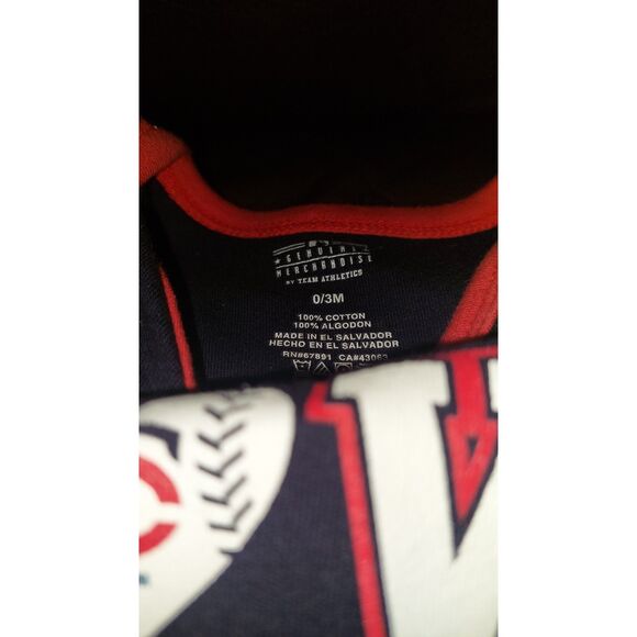 Minnesota Twins Baby Onesies Bundle 0-3M and 12M Genuine MLB Merchandise - Picture 7 of 7